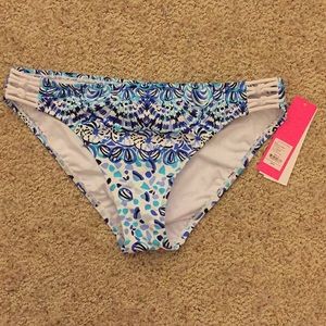 NWT Lilly Pulitzer Lita Lattice Bikini Bottom
